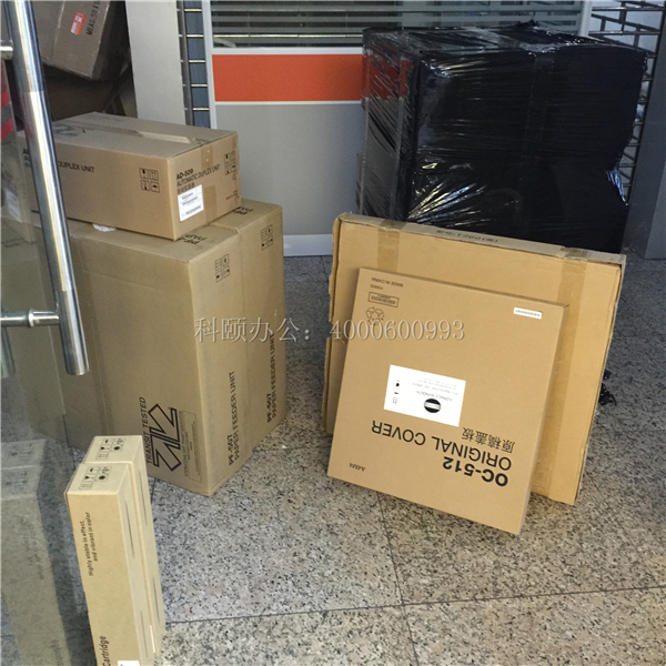 8月16 柯尼卡美能達bizhub266復印機發珠海記-科頤辦公