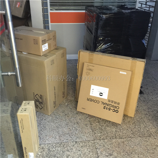 8月16 柯尼卡美能達bizhub266復印機發珠海記-科頤辦公