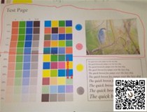 柯尼卡美能達復印機C210打印效果圖片偶爾半邊圖像異常是什么問題？